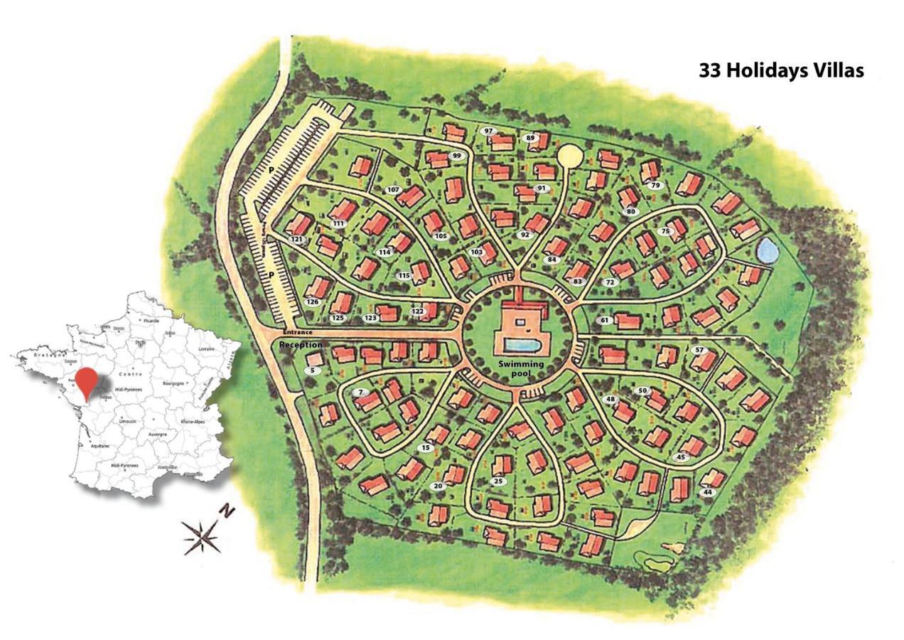 Eurl Forges 33 Villa Les Forges  Eksteriør bilde